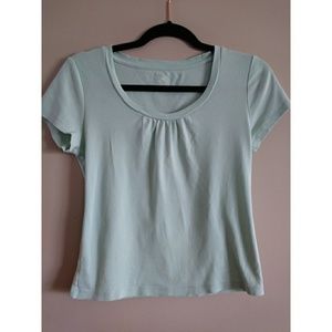 Jones New York mint green shirt